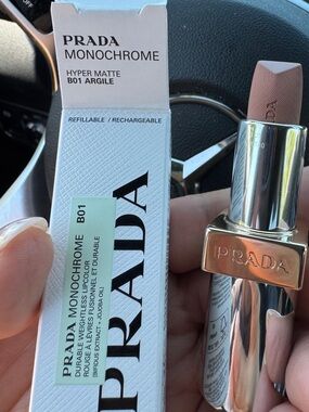 PRADA Monochrome Hyper Matte B01 Argile Nude Pink Beige
 FREE MINI PRADA